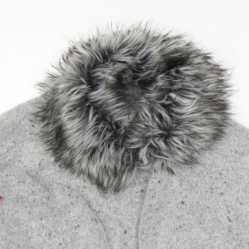 Primark Girls Grey   Jacket  Size 7-8 Years