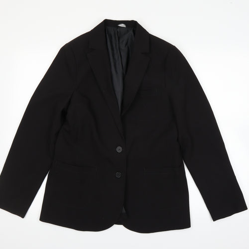 George Boys Black   Jacket  Size 16 Years