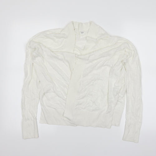 Gap Womens White   Cardigan Jumper Size S