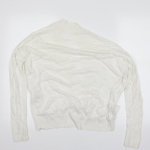 Gap Womens White   Cardigan Jumper Size S