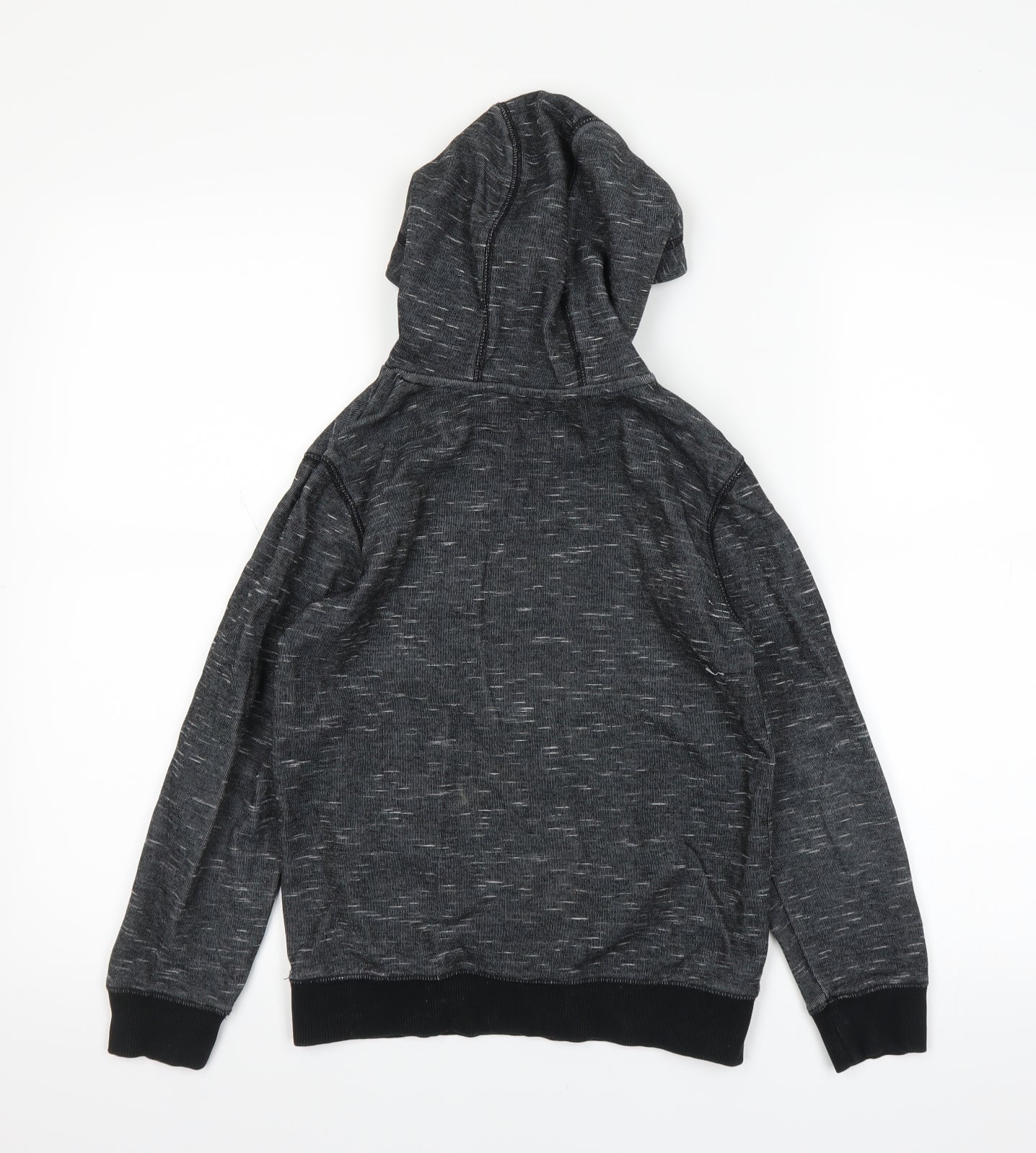 George Boys Black   Pullover Hoodie Size 8-9 Years