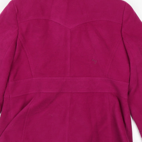 F&F Womens Pink   Overcoat Coat Size 14