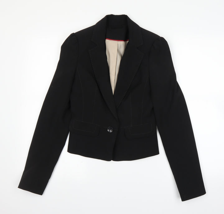 New Look Womens Black Jacket Size 8