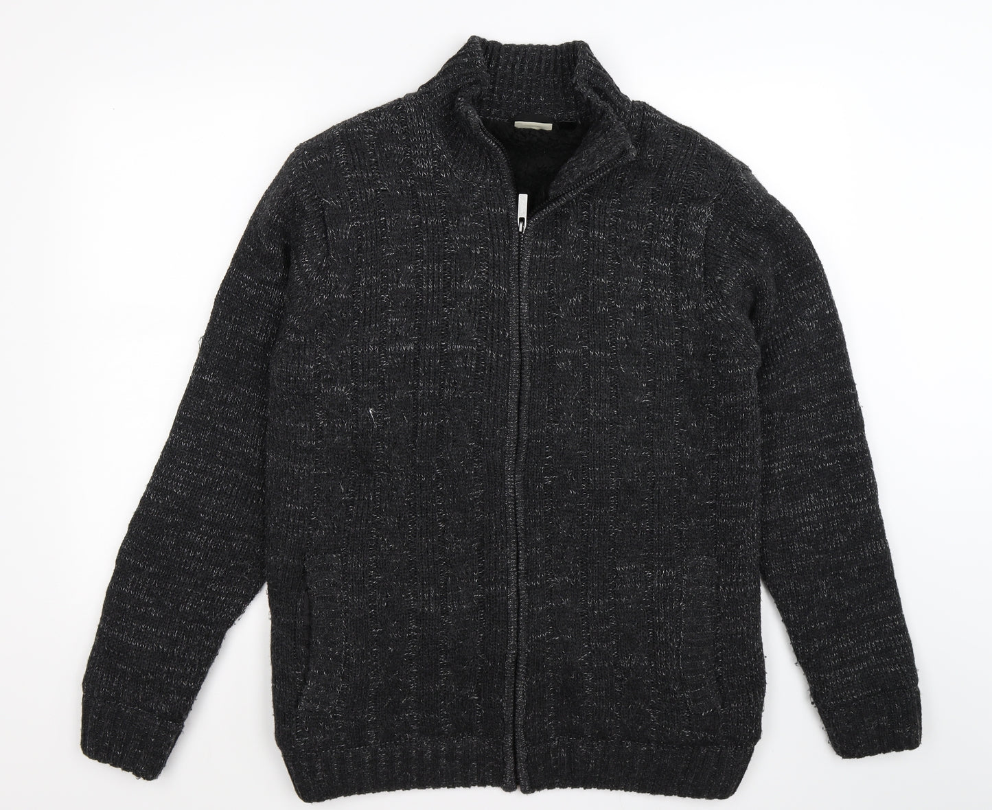 Livergy Mens Grey  Knit Pullover Jumper Size L