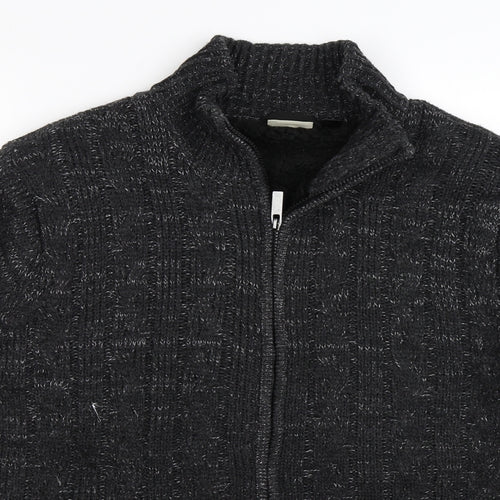 Livergy Mens Grey  Knit Pullover Jumper Size L