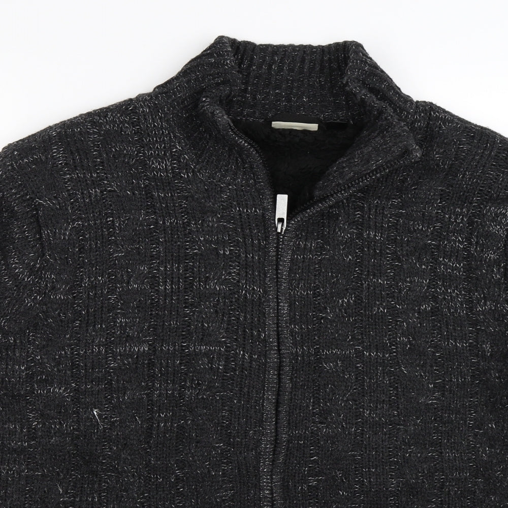 Livergy Mens Grey  Knit Pullover Jumper Size L