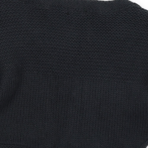 tophop Womens Blue  Knit Pullover Jumper Size 6  - cropped