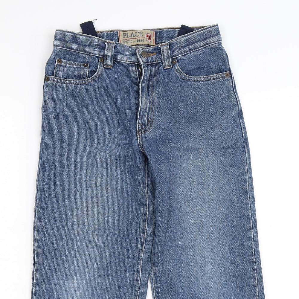 place Boys Blue  Denim Straight Jeans Size 10 Years
