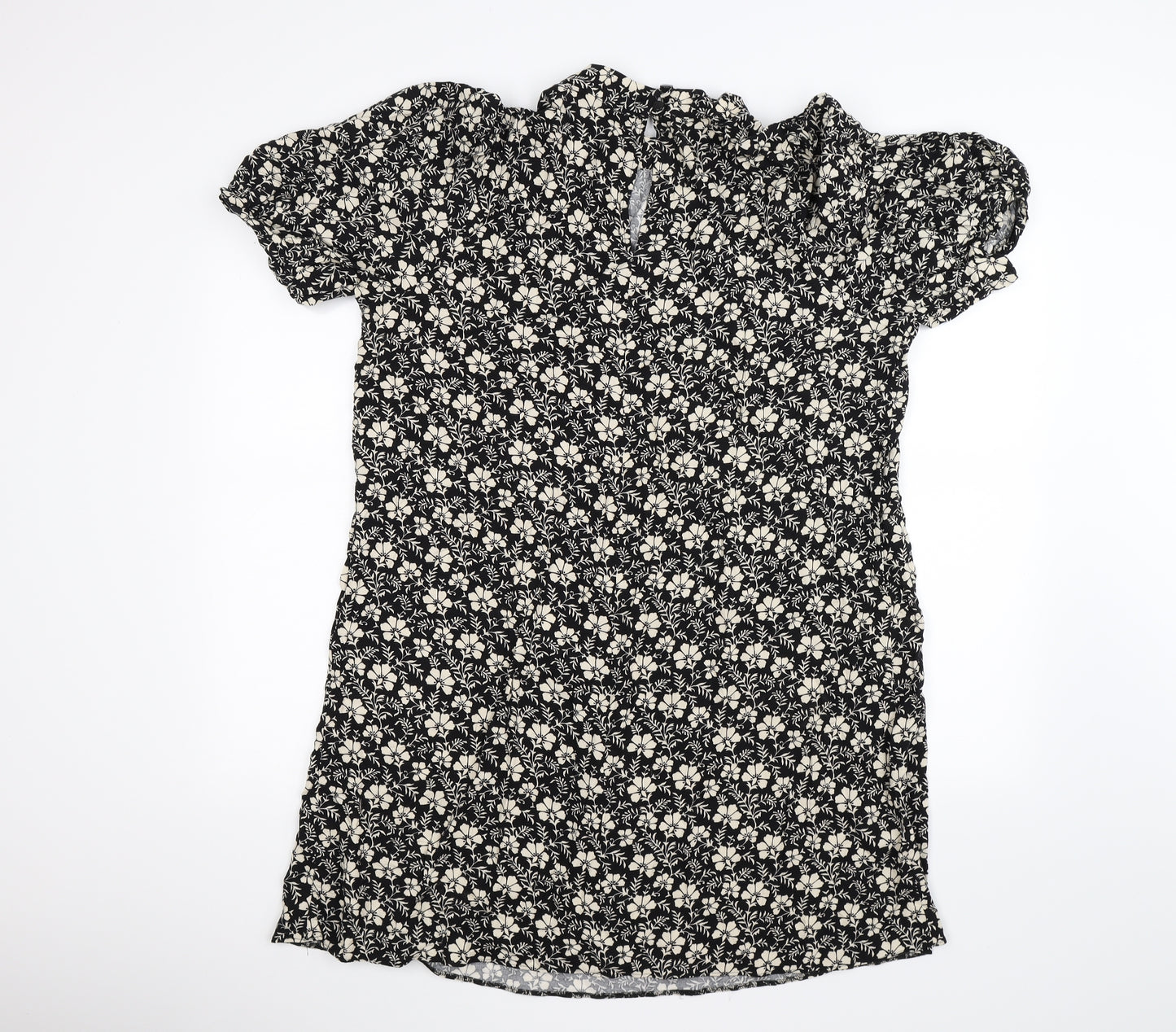 George Womens Beige Floral  Tunic T-Shirt Size 18