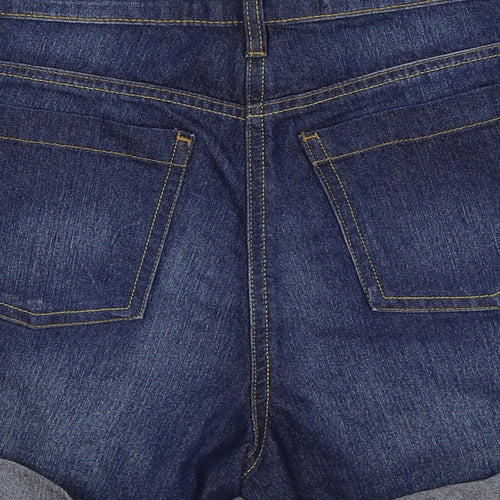 pep & co Womens Blue  Denim Sailor Shorts Size 12