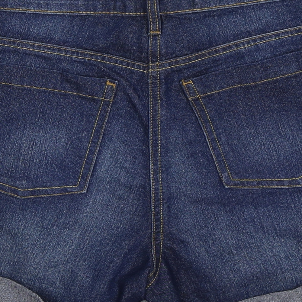 pep & co Womens Blue  Denim Sailor Shorts Size 12
