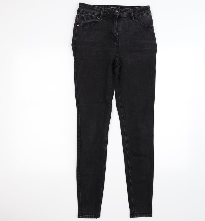 /denim Womens Black Denim Skinny Jeans Size 12 L27 in