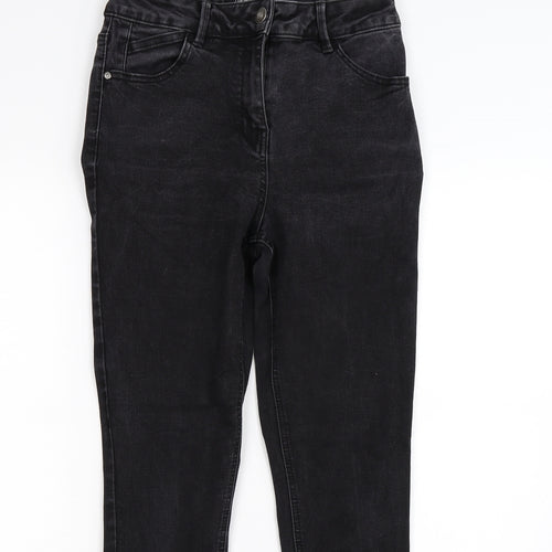 /denim Womens Black  Denim Skinny Jeans Size 12 L27 in