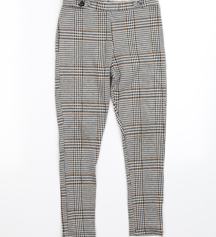 NEXT Girls Black Camouflage  Capri Trousers Size 9 Years