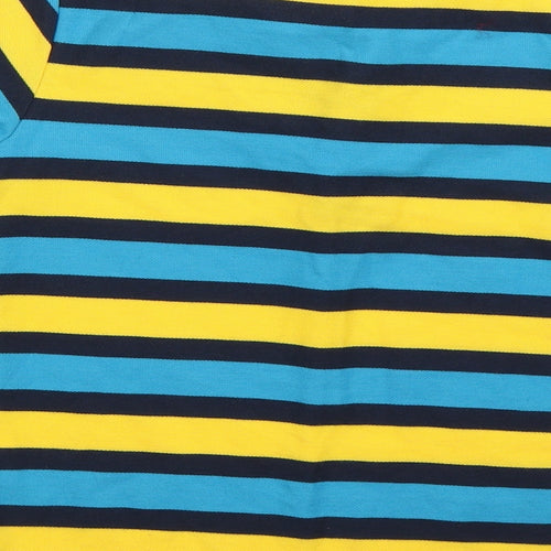 Lonsdale Boys Blue Striped  Basic Polo Size 7-8 Years