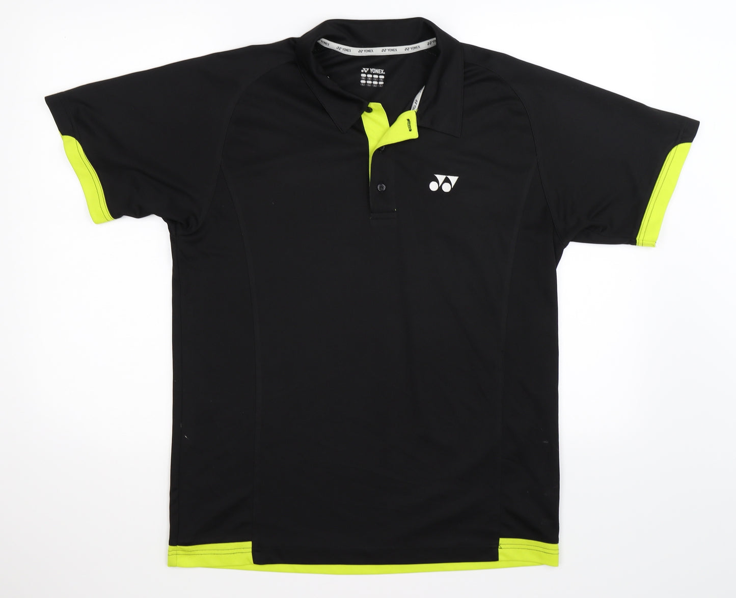 YONEX Mens Black    Polo Size L