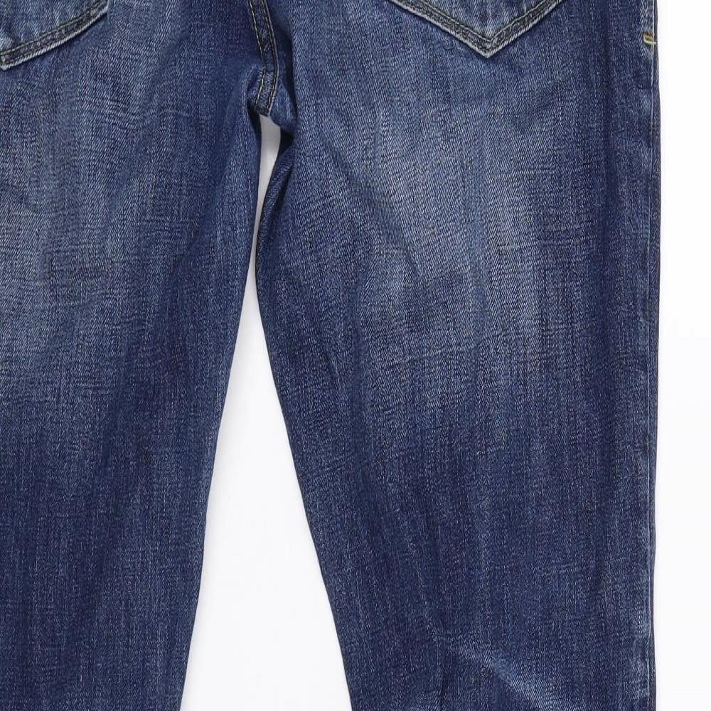 NEXT Mens Blue  Denim Straight Jeans Size 36 L31 in