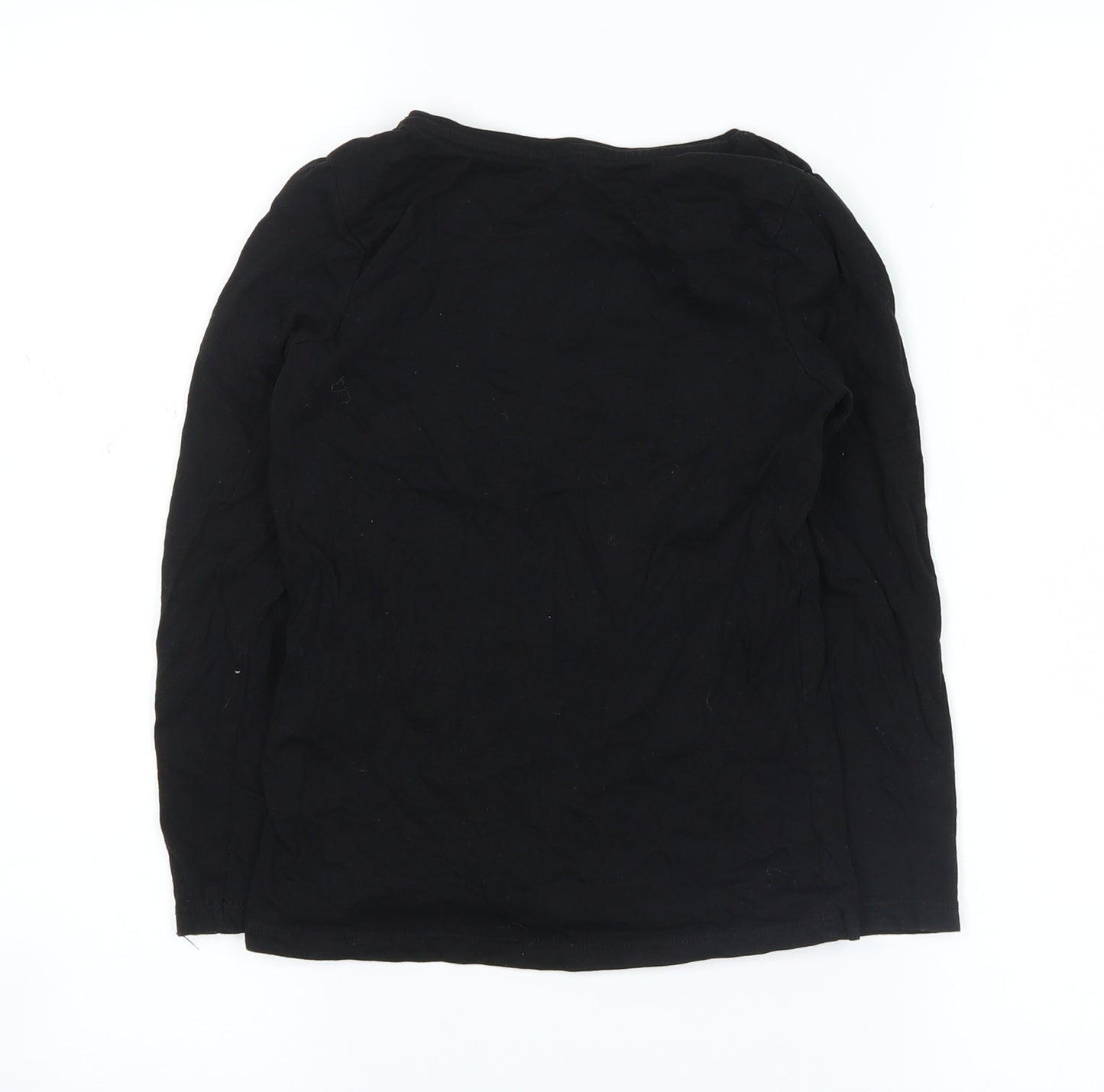 Primark Girls Black   Basic Casual Size 7-8 Years  - sparkle