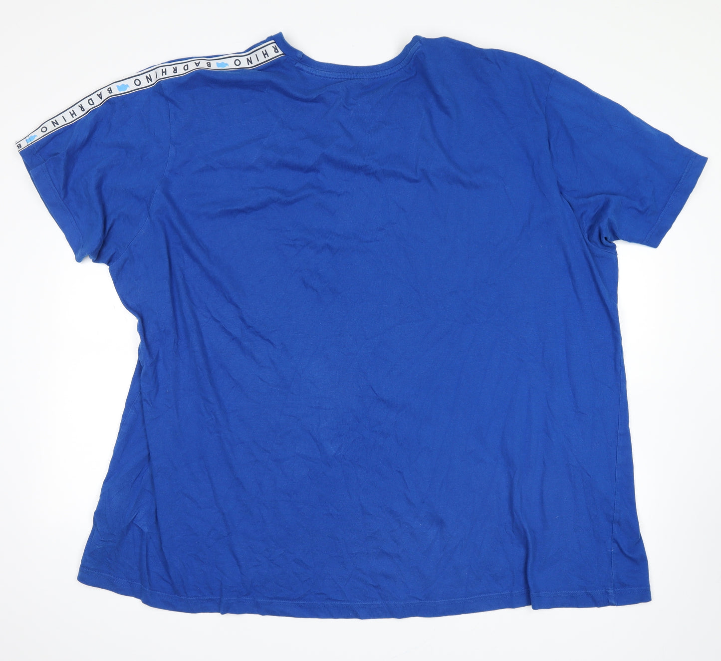 badrhino Mens Black    T-Shirt Size 3XL