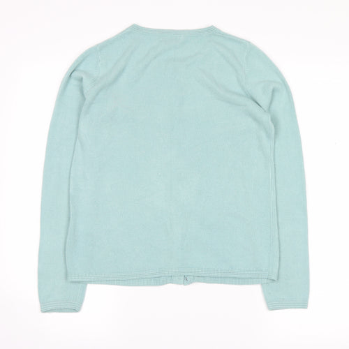 Marks and Spencer Womens Blue   Cardigan Jumper Size 8