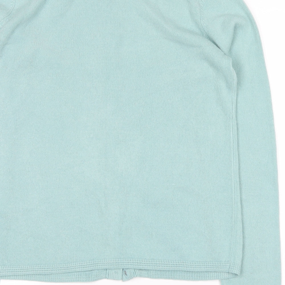 Marks and Spencer Womens Blue   Cardigan Jumper Size 8