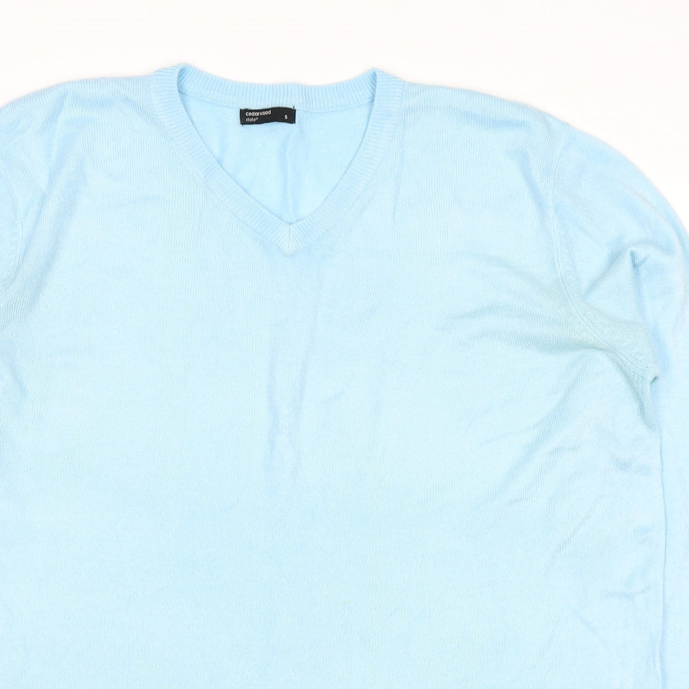 cedarwood state Mens Blue   Pullover Jumper Size S