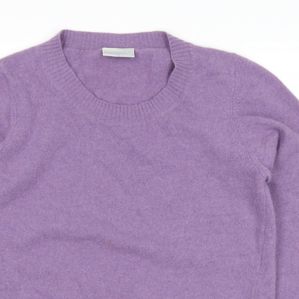 Cotswold Collections Womens Purple   Pullover Jumper Size M