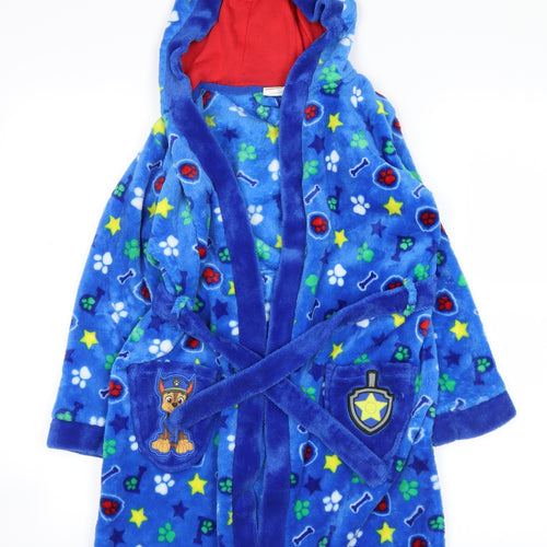 Nickelodeon Boys Blue    Robe Size 7 Years  - paw patrol chase