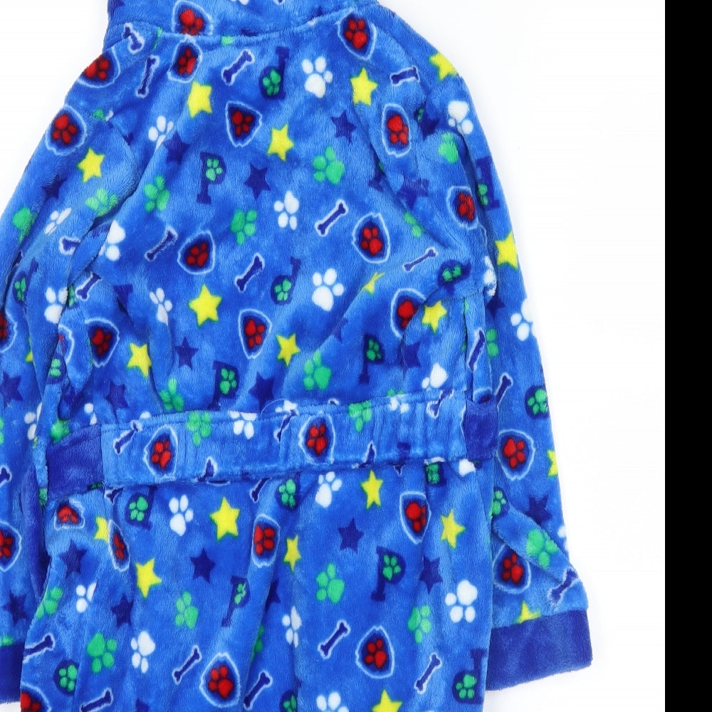 Nickelodeon Boys Blue    Robe Size 7 Years  - paw patrol chase