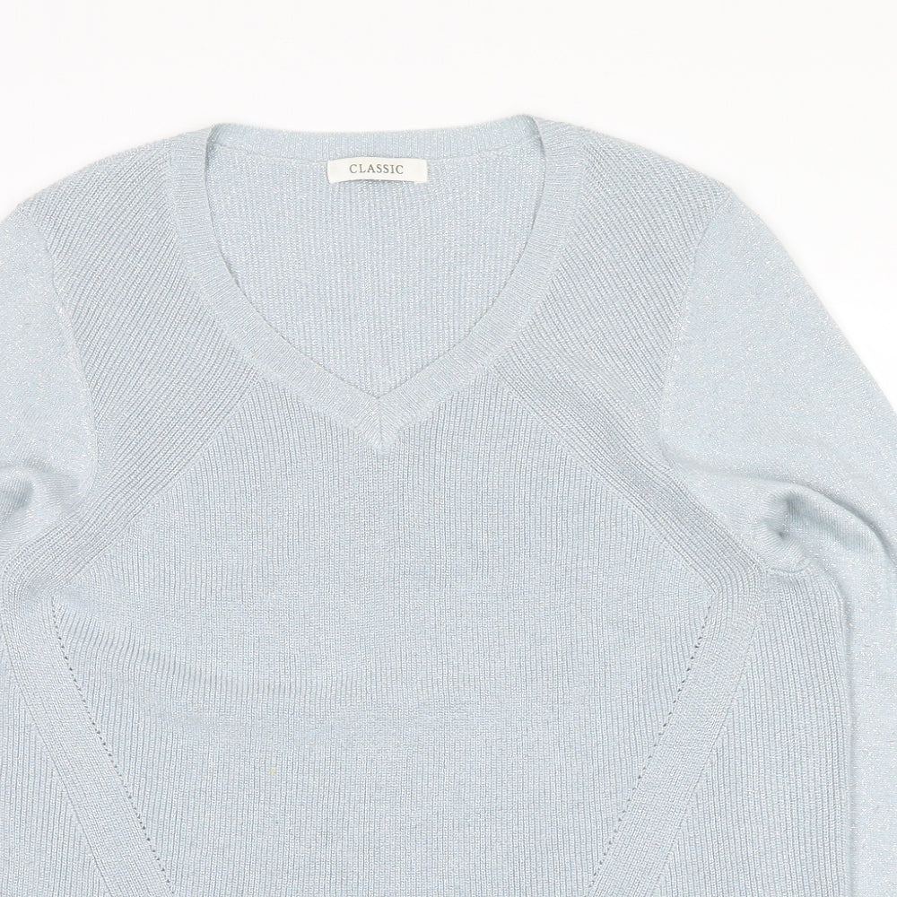 Marks and Spencer Womens Black   Pullover Jumper Size 14
