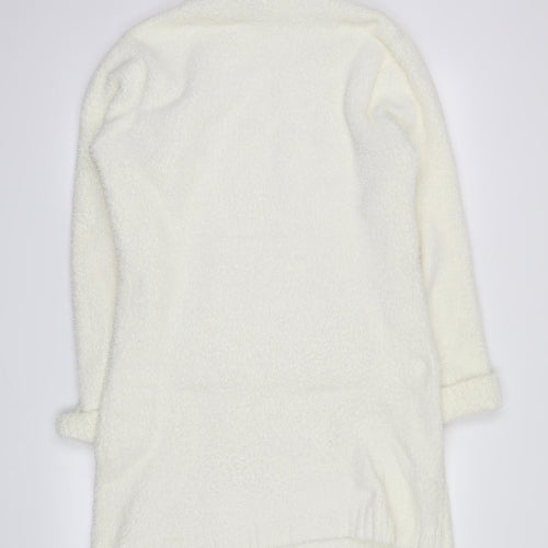 no brand Womens White   Pullover Sweatshirt Size 14