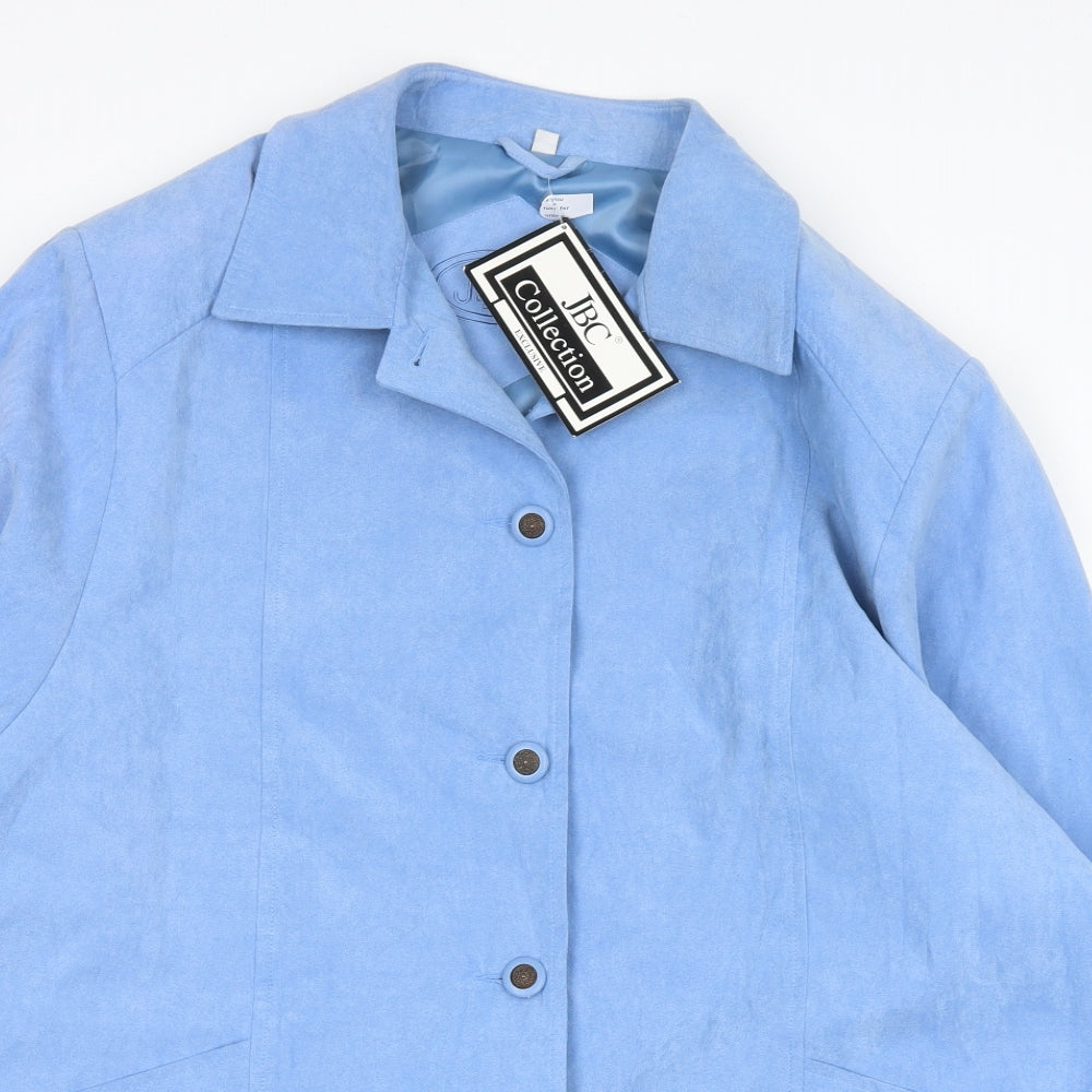 jbc collection Womens Blue   Trench Coat Blazer Size 20