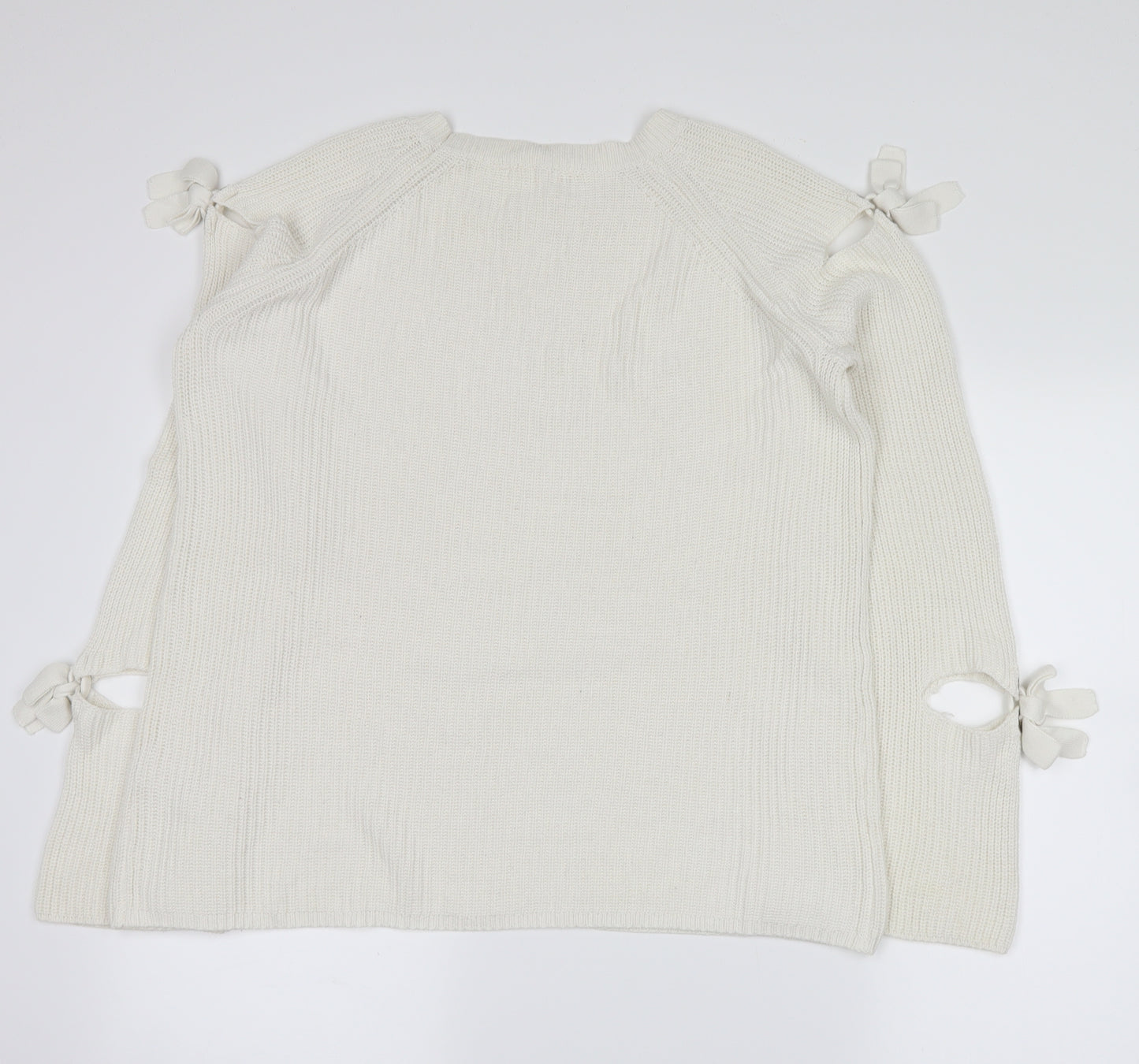 Candy Couture Womens White   Pullover Jumper Size 16