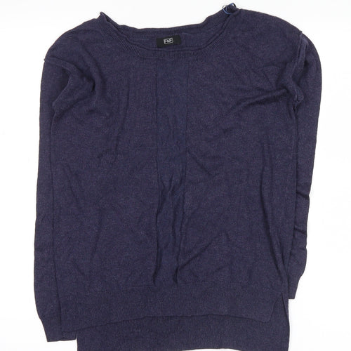 F&F Womens Blue   Pullover Jumper Size 6