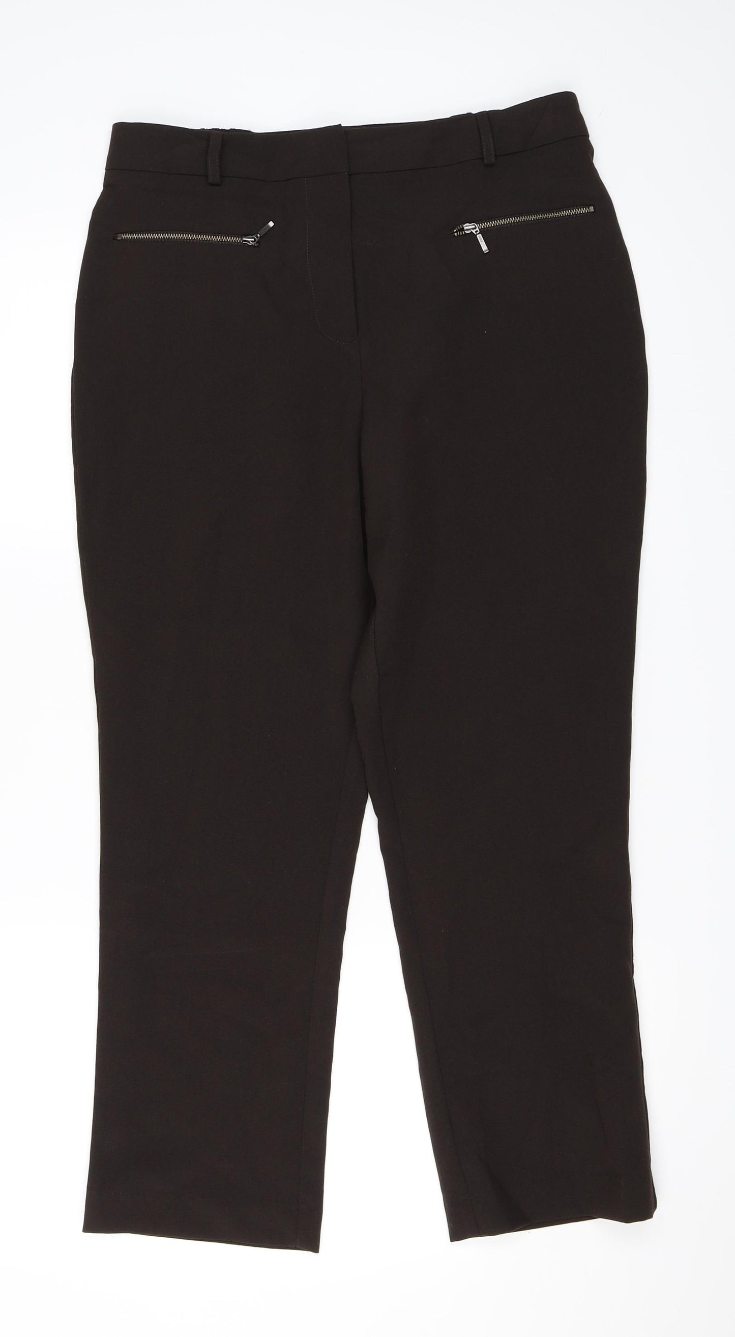 Marisota Womens Brown   Trousers  Size 32 in L25 in