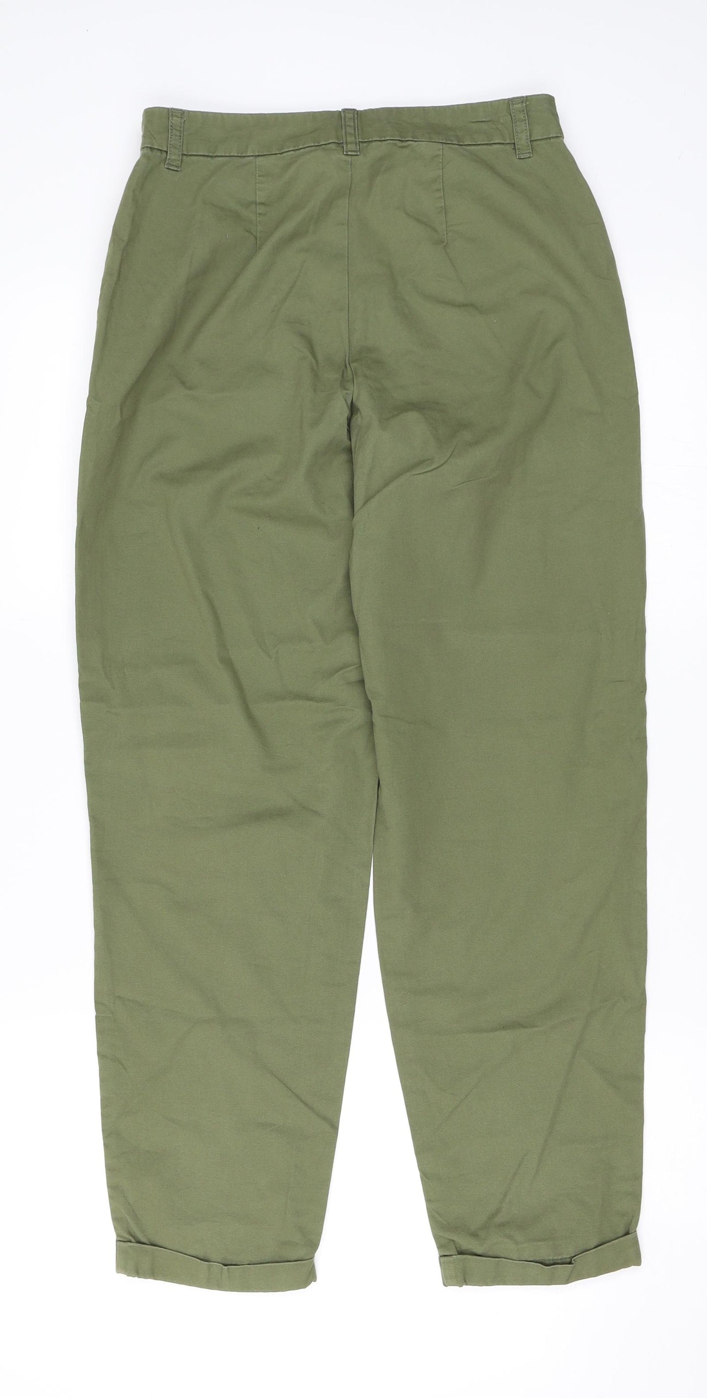 Primark Womens Green   Cargo Trousers Size 8 L27 in