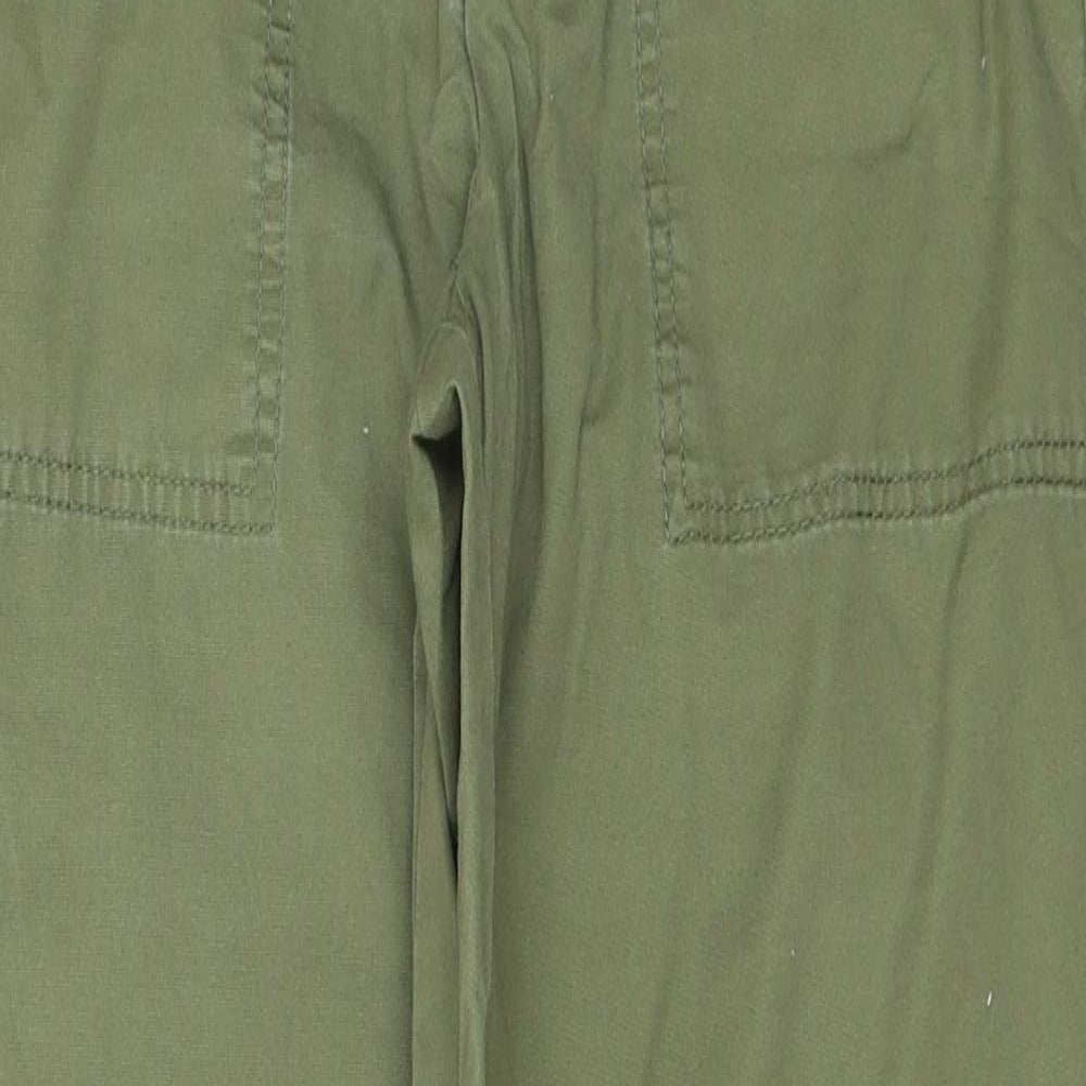 Primark Womens Green   Cargo Trousers Size 8 L27 in
