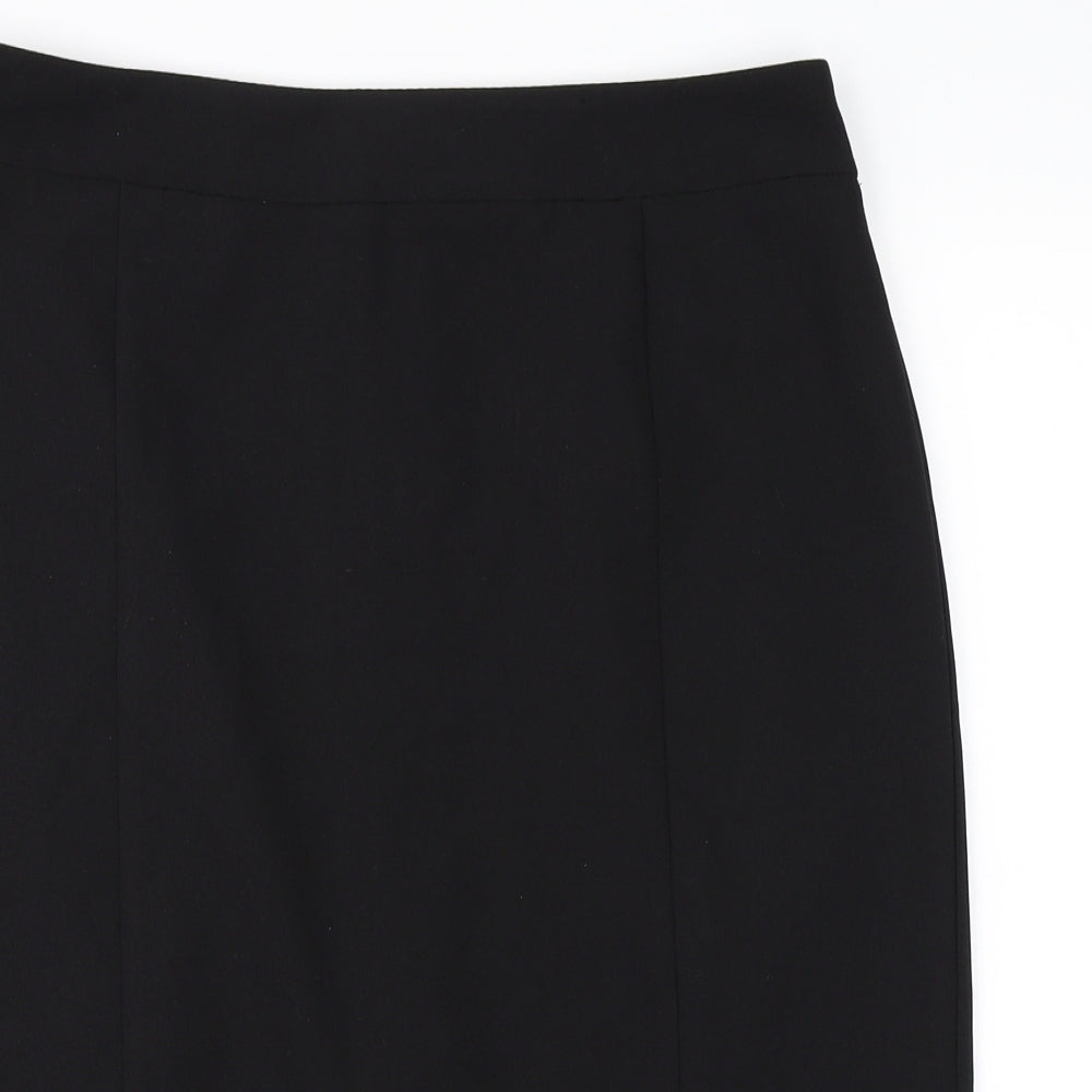 Papaya Womens Black   Straight & Pencil Skirt Size 12