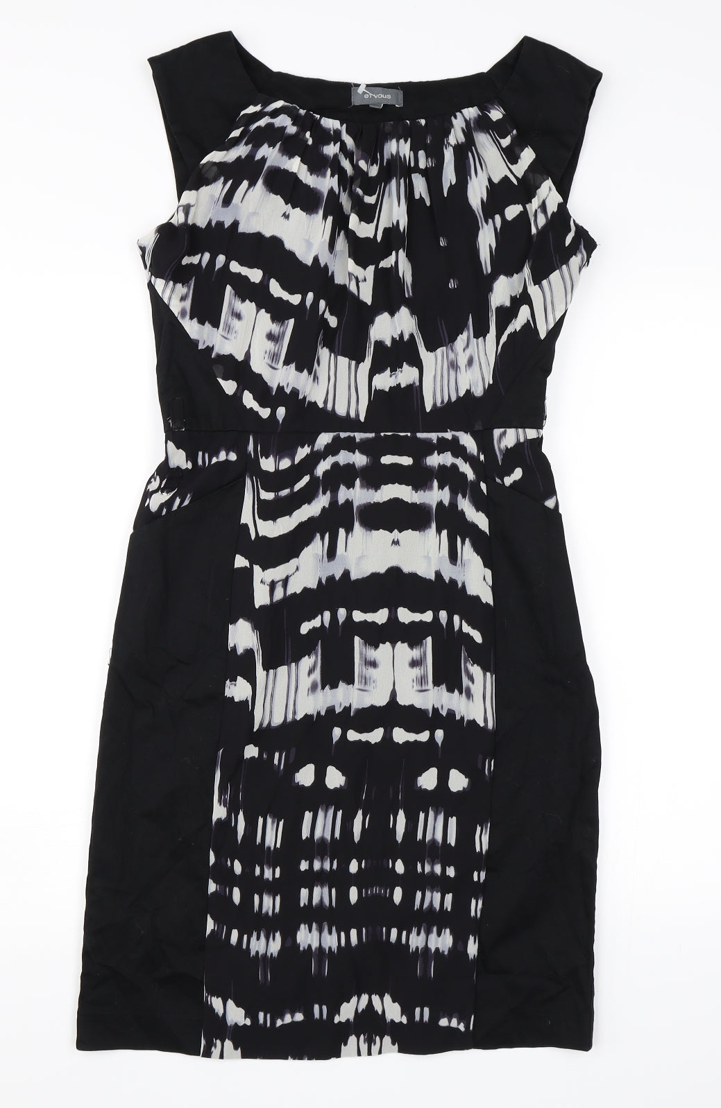 Et Voous Womens Black   Pencil Dress  Size 10