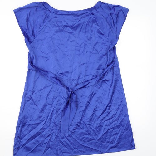 Savida Womens Blue   T-Shirt Dress  Size 14