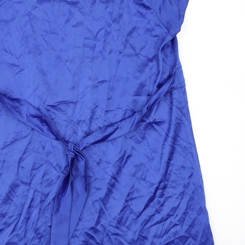Savida Womens Blue   T-Shirt Dress  Size 14