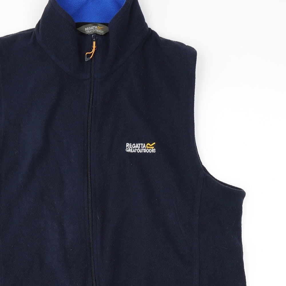 Regatta Mens Blue   Gilet Waistcoat Size L