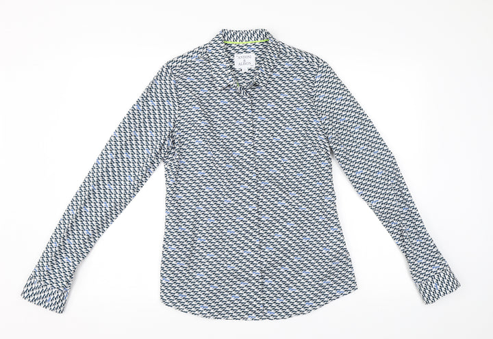Anton & Alison Womens Blue   Basic Button-Up Size 10