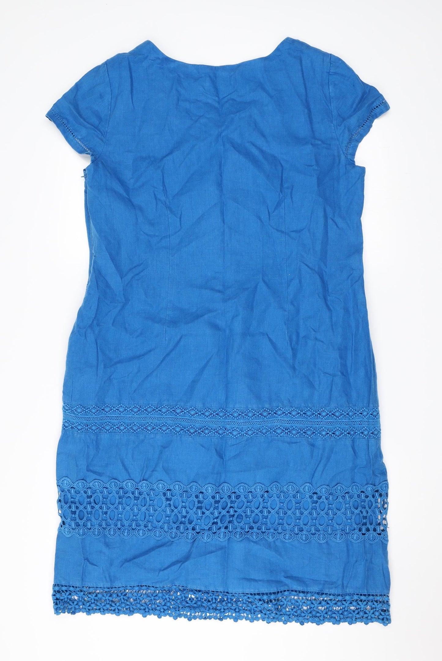 Per Una Womens Blue   T-Shirt Dress  Size 16