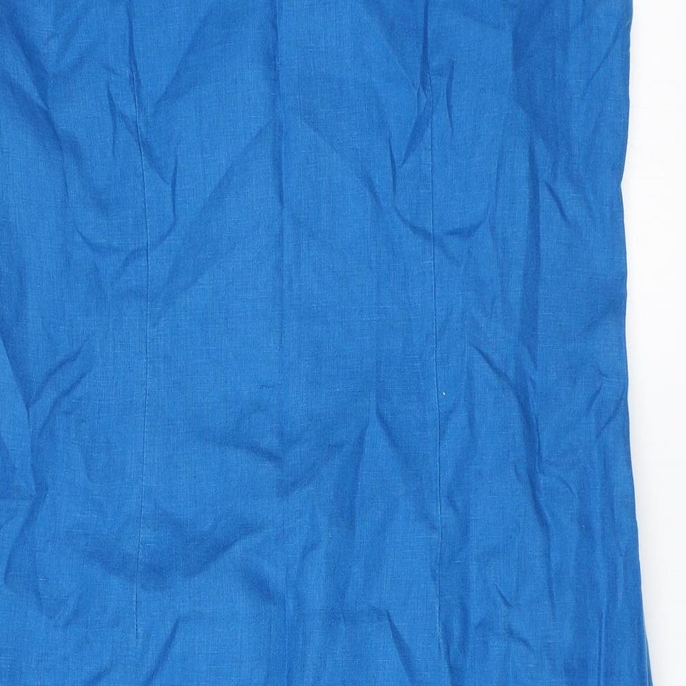 Per Una Womens Blue   T-Shirt Dress  Size 16