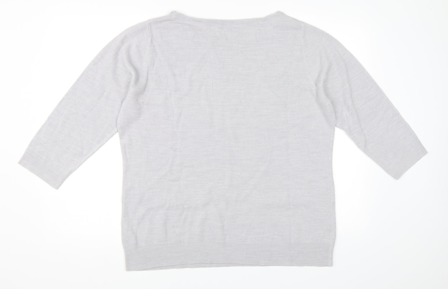 BHS Womens Grey   Pullover Jumper Size 18