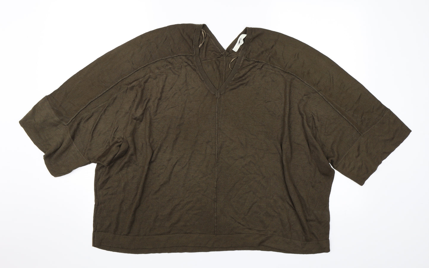 Preworn Womens Green   Basic T-Shirt Size L