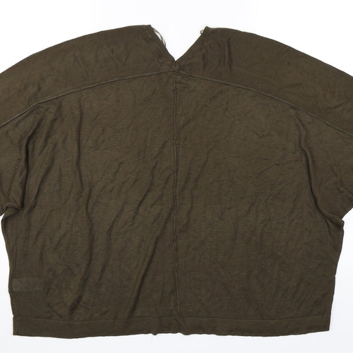 Preworn Womens Green   Basic T-Shirt Size L