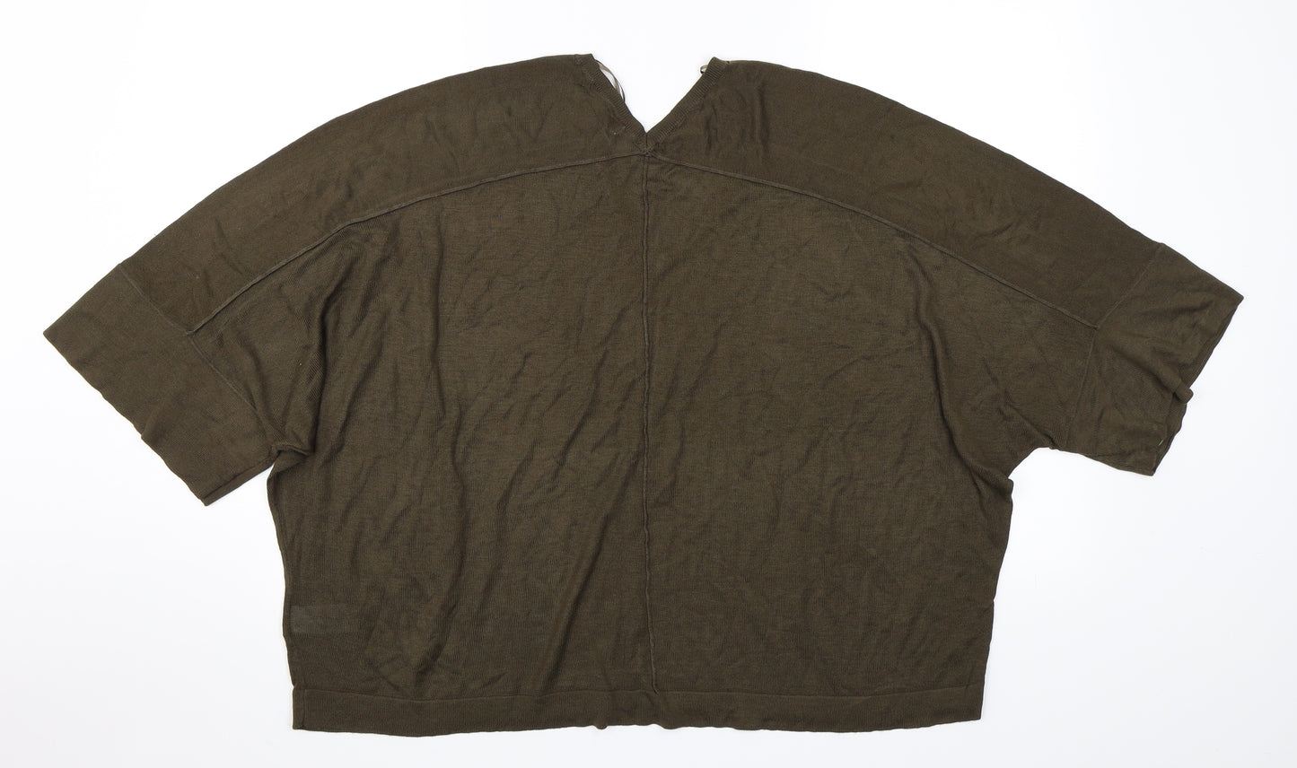Preworn Womens Green   Basic T-Shirt Size L