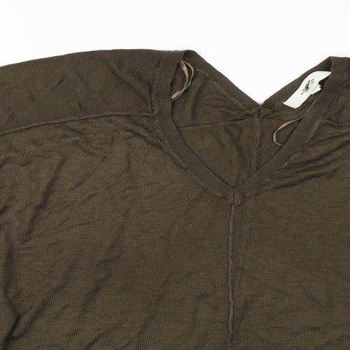 Preworn Womens Green   Basic T-Shirt Size L
